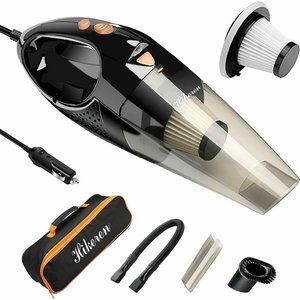 Hikeren car vaccum with all above pieces and directions.  Perfect condition.